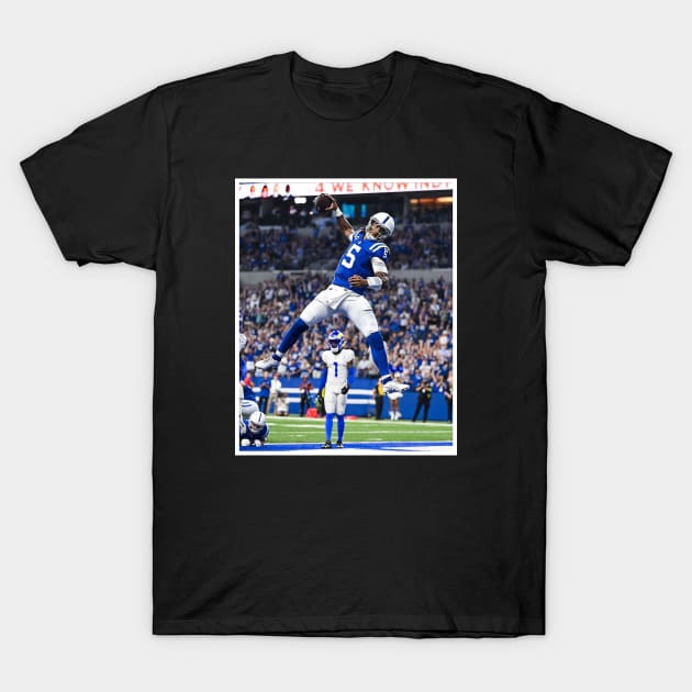 Anthony Richardson touch down T-Shirt by Oralepinz 